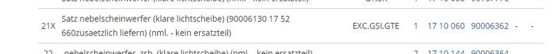 Beschreibung im EPC