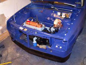 Weiter geht`s am Motor